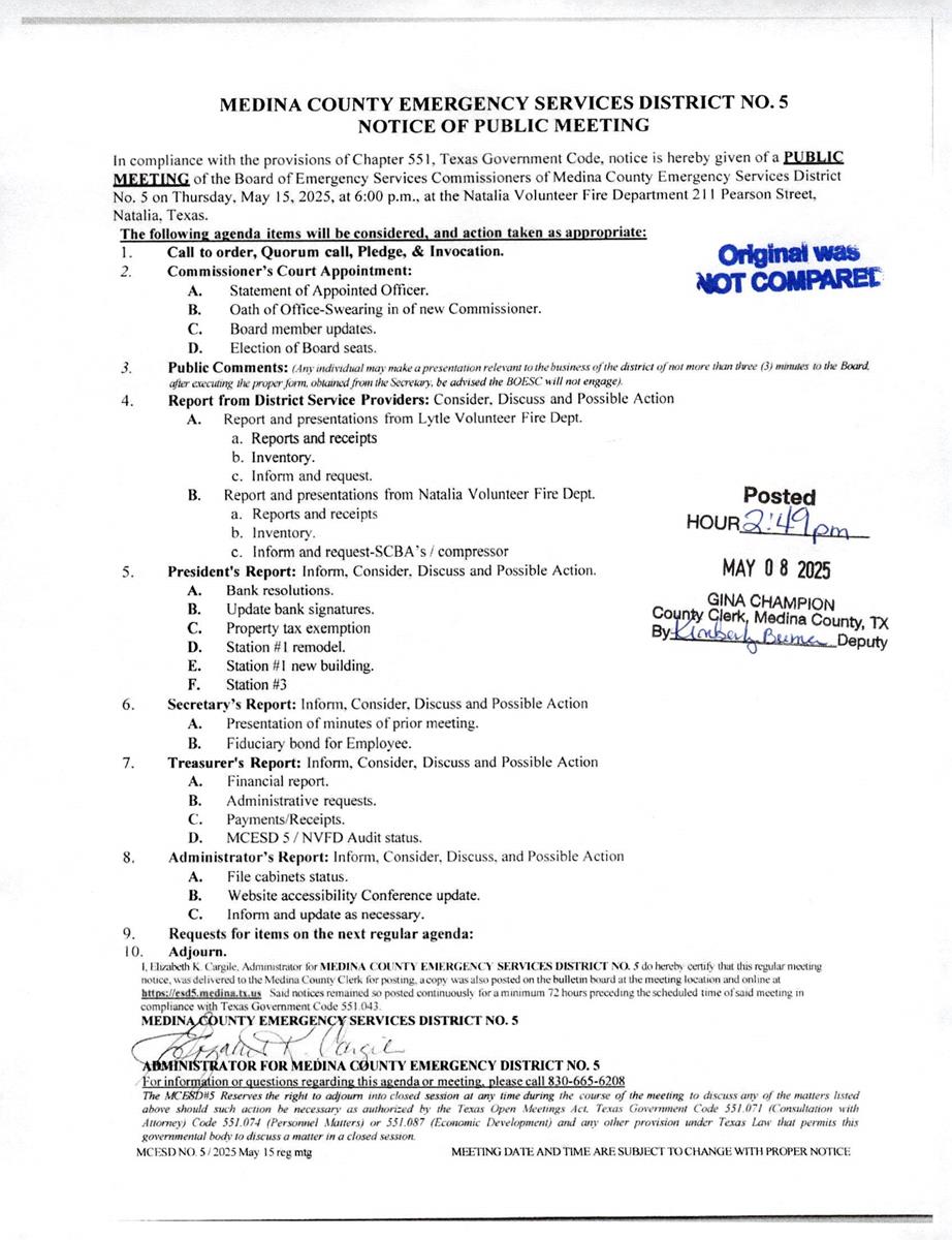 2023 Notice of Tax Hearing